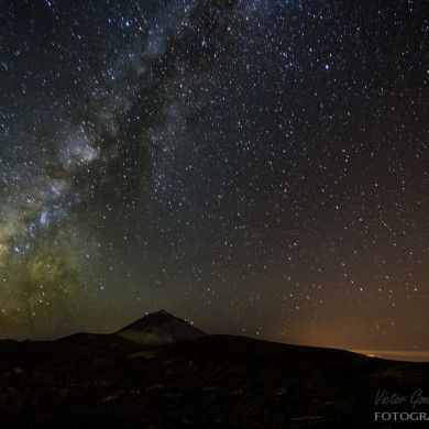 Vía Láctea y Teide