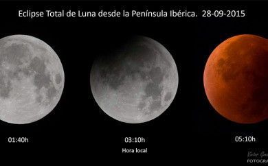 Eclipse total de Luna el 28-09-2015