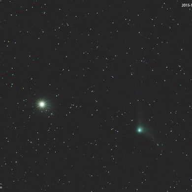 Cometa C/2013 US10 (Catalina) el 31 de diciembre de 2015